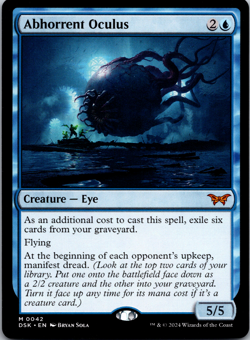 Duskmourn: House of Horror Magic: The Gathering Abhorrent Oculus Regular - Image 1