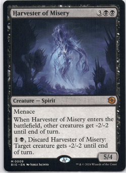 Harvester of Misery [Thunder Junction] (OTJ) [Big Score] (BIG) [Magic] 009 - Image 1