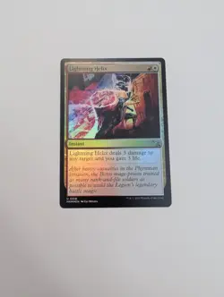 MTG - Lightning Helix (Foil) - Murders at Karlov Manor NM/M Condition - Image 1