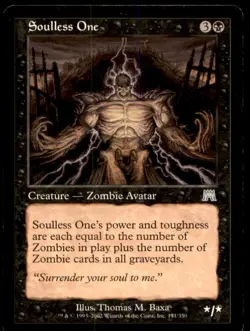 MTG Soulless One LP Light Play Onslaught [1565] - Image 1