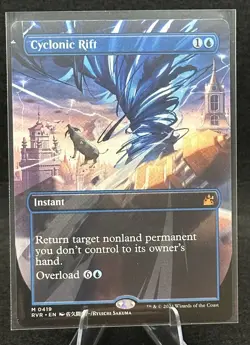 Cyclonic Rift (Anime Borderless) MTG Ravnica Remastered Regular NM - Image 1