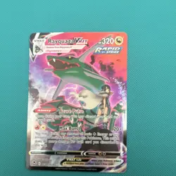 Pokemon Rayquaza VMAX TG20/TG30 Silver Tempest Holo Ultra Rare 320 HP - Image 1