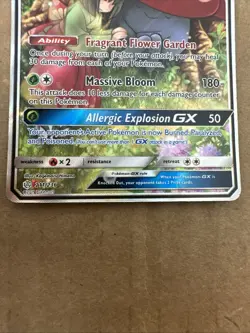 Vileplume GX (Full Art) - Cosmic Eclipse 211/236 Ultra Rare Full Art Pokemon TCG - Image 2