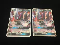 Pokemon TCG 2X LOT Darkrai GX 88/147 Ultra Rare HP 180 HOLO FOIL SHARP CONDITION - Image 1