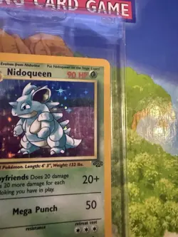 Pokemon Nidoqueen Jungle 07/64 Holo Rare Unlimited 1999 English Vintage LP+ - Image 5