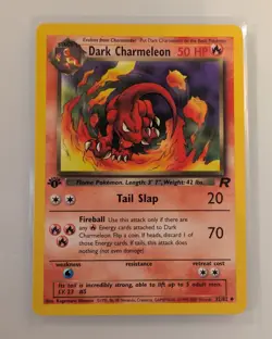 Pokemon Dark Charmeleon 1st Edition Team Rocket Uncommon Regular 32/82 Wizards - Image 1