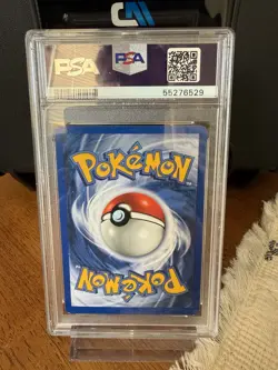 1999 Pokemon TCG Base Set Shadowless Squirtle PSA 7 - Image 2