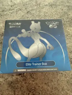 Pokemon GO Elite Trainer Box Mewtwo Artwork 2022 English TCG - Image 1