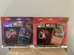 Ascended Heroes Tech Sticker Collection Set of 2 Pokemon Ghastly & Charmander - Image 1
