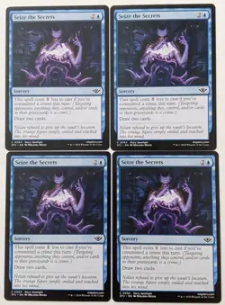 Seize the Secrets x 4 - Outlaws of Thunder Junction - #64 - MTG - NM - Image 1