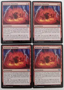 Brimstone Roundup x 4 - Outlaws of Thunder Junction - #115 - MTG - NM - Image 1