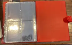 Vintage Pokemon Pikachu Binder ONLY with 30 4-pocket Plastic Cardholder Pages - Image 3
