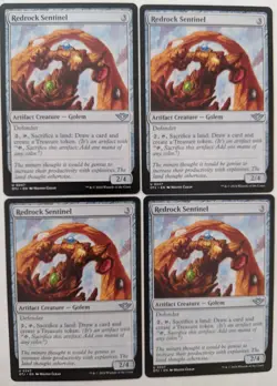 Redrock Sentinel x 4 - Outlaws of Thunder Junction - #247 - MTG - NM - Image 1