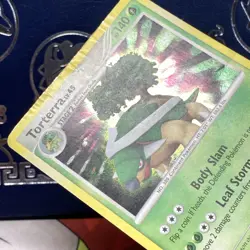 Pokemon HP Torterra DP Diamond & Pearl 17/130 Cosmo Holo Rare DMG - Image 4