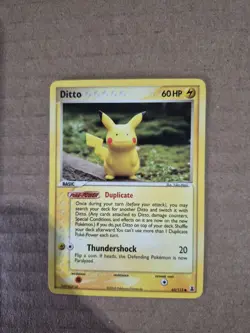 Pokemon TCG Ditto EX Delta Species 63/113 Regular Promo Promo NM PK001283 - Image 1