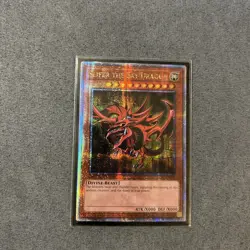 Yugioh 25th Egyptian God Cards Ra Slifer Obelisk Quarter Century Secret Rare Set - Image 2