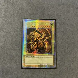 Yugioh 25th Egyptian God Cards Ra Slifer Obelisk Quarter Century Secret Rare Set - Image 4