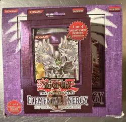 Yugioh Elemental Energy Special Edition (European) Box Factory Sealed W/Display - Image 1