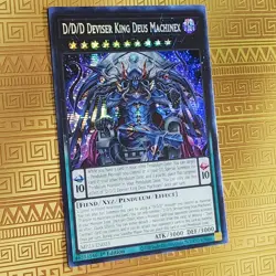 D/D/D Deviser King Deus Machinex MP23-EN023 Prismatic Secret Rare NM Yu-Gi-Oh - Image 1