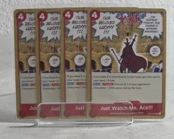 ONE PIECE Just Watch Me, Ace!!!OP15-021 UC Adventure on KAMI's Island ENG 4pc - Image 1