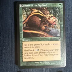 MTG 4x Chatter of the Squirrel Odyssey 233/350 Regular Commo - Image 1