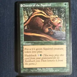 MTG 4x Chatter of the Squirrel Odyssey 233/350 Regular Commo - Image 2