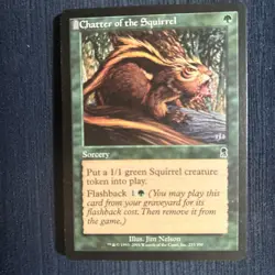 MTG 4x Chatter of the Squirrel Odyssey 233/350 Regular Commo - Image 4