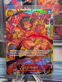 One Piece CCG Gol.D.Roger SEC OP09-118 - Emperors In The New World English NM - Image 1