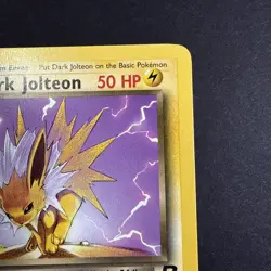 2000 POKEMON TCG TEAM ROCKET 38/82 DARK JOLTEON 1ST EDITION UNCOMMON NEAR MINT - Image 5