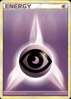 Psychic Energy (2010 Unnumbered HGSS Style Non-Holo) League & Championship Card - Image 1