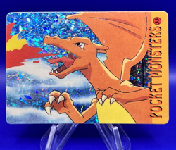 Pokemon Card Packet Monsters Vending Prism Sticker Charizard Prism 33 NM - Image 1