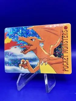 Pokemon Card Packet Monsters Vending Prism Sticker Charizard Prism 33 NM - Image 2