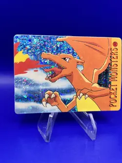 Pokemon Card Packet Monsters Vending Prism Sticker Charizard Prism 33 NM - Image 3
