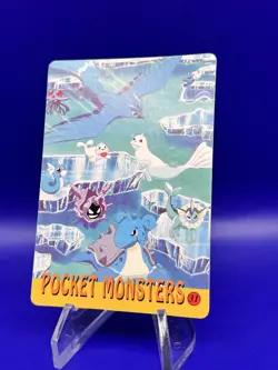 Pokemon Card Packet Monsters Vending Prism Sticker Charizard Prism 33 NM - Image 5