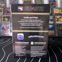 (4 pack incl.) Pokemon Perfect Order Build & Battle Deck 40 Cards + 4 packs - Image 3