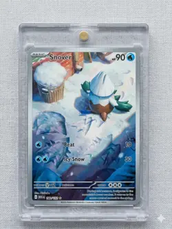 Pokemon Card Lot (2) - Dewgong (NM Art Rare) & Snover (NM Art Rare) in Mag Case - Image 2
