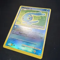 Manaphy 9/130 Diamond & Pearl Burger King Promo Holo Stamped Pokemon Card NM-LP - Image 2