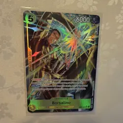 One Piece Borsalino EB04-058 SR ALT-ART Egghead Crisis 6000 Power Character Card - Image 1