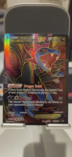 Hydreigon EX Full Art Ultra Rare Holo 180 HP Roaring Skies 103/108 Pokemon Card - Image 1