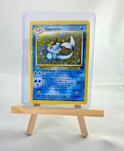 Pokemon TCG: Vaporeon - Jungle - 12/64 - Holographic 1999 Wizards Card - Image 1