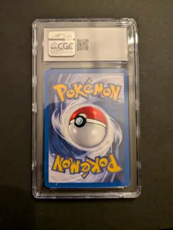 CGC 7 Rocket's Scyther Gym Heroes 13/132 Holo SWIRL Pokemon Card Near Mint - Image 3