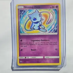 Pokemon Shining Mew 40/73 Shining Legends Shiny Holo Rare Card English - Image 1