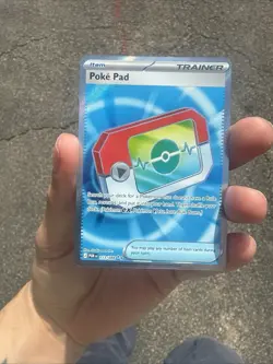 Poke Pad 113/088 ENGLISH Holo Trainer Item Pokemon TCG Collectible Card - Image 1