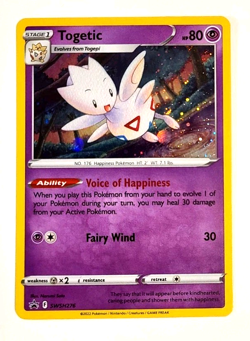 Togetic - SWSH276 - Cosmos Holo - Black Star Promo - SWSH Promo Cards -Pokemon_4 - Image 1