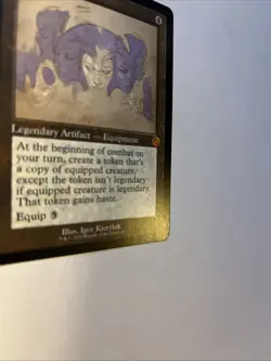 Helm Of The Host Schematic Card #82 MTG LP - Image 2