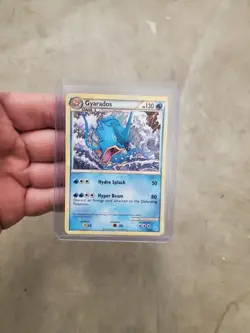 LP Gyarados 20/30 Non-Holo Common HGSS Trainer Kit Pokemon Card - Image 1