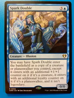 MTG 1x Spark Double # 856 Commander Masters Magic the Gathering Card x1 NM - Image 1