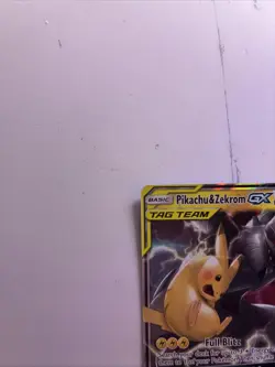 Pokemon TCG Pikachu & Zekrom GX Team Up Holo Card 33/181 NM Condition - Image 3