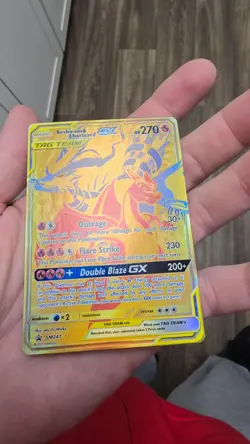 Reshiram & Charizard GX SM247 SM Promos - Pokemon Card - NM - Image 2