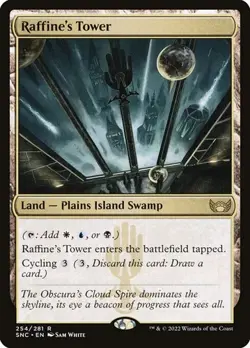 Raffine's Tower Streets of New Capenna NM MTG - Image 1
